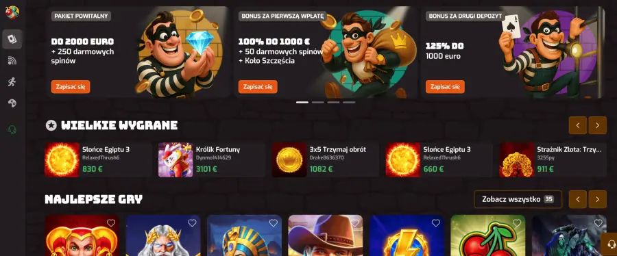 Afkspin bonus bez depozytu